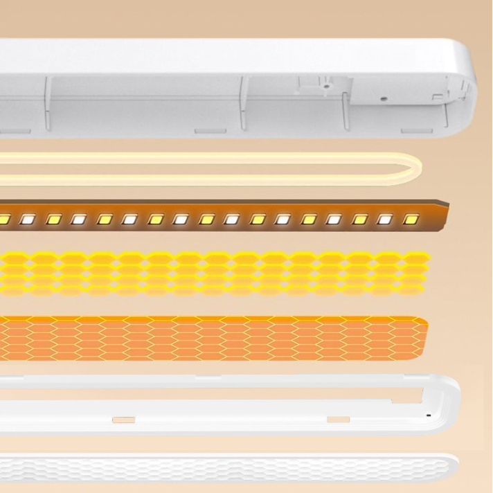 Luminária De Led Sobrepor Bastão Recarregável Sem Fio Com Suporte Magnético E Touch