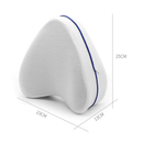 Kit Travesseiro Para Postura Pernas Pés Dormir Joelhos Almofada Ortopédico