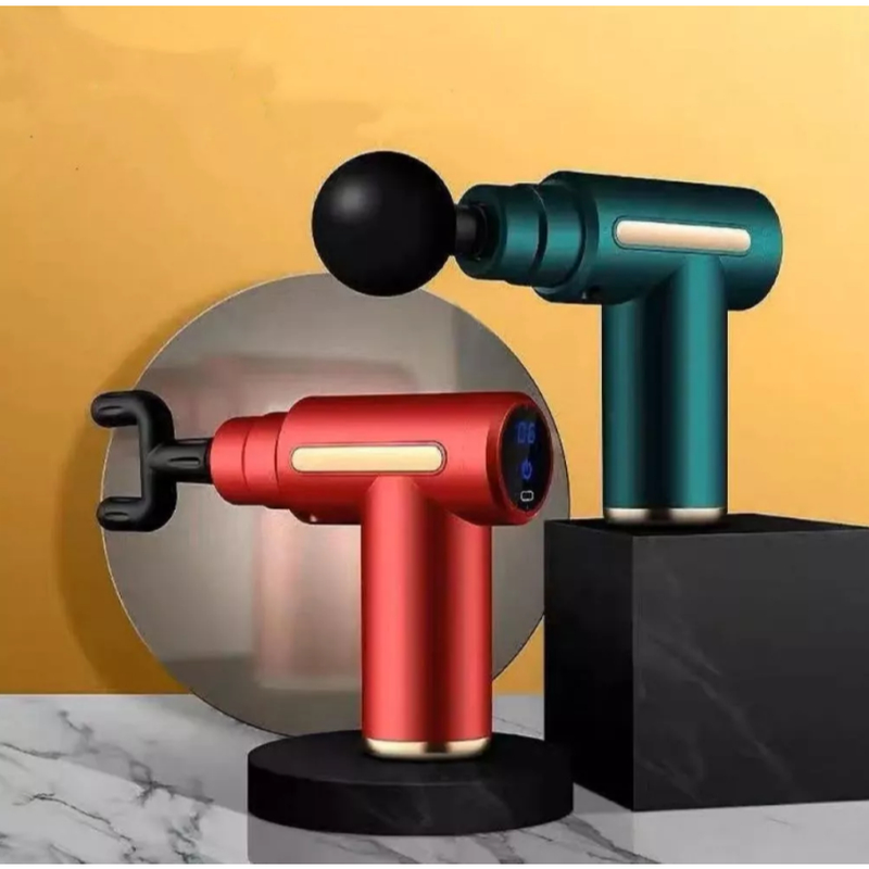 Massageador Elétrico Profissional Muscular Pistola Original Massagem Gun