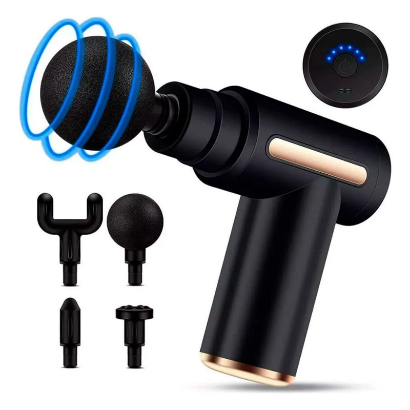 Massageador Elétrico Profissional Muscular Pistola Original Massagem Gun