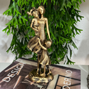 Escultura Mãe e Filhos – Arte Decorativa Premium em Resina Luxo