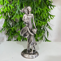 Escultura Estátua Mãe Com Filhos - Menino e Menina - Mãe De Casal - Luxo - Decoração
