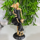Escultura Mãe e Filhos – Arte Decorativa Premium em Resina Luxo