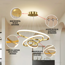 3 Cores (110V-220V) Lustre De Teto Nórdico De Luxo Lustre Para Sala De Jantar e Estar Lustre Romântico Starry Sky