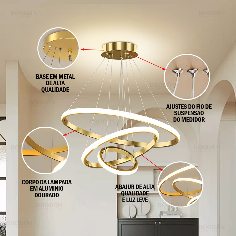 3 Cores (110V-220V) Lustre De Teto Nórdico De Luxo Lustre Para Sala De Jantar e Estar Lustre Romântico Starry Sky