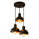 Lustre Pendente Luminária Joana tripla Quarto Sala Cozinha