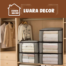 Saco Organizador de Roupas e Cobertores Anti-Poeira | Caixa Multiuso em TNT – Luara Decor